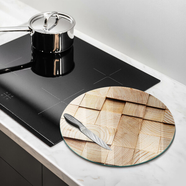 Kitchen worktop protector Wooden squares