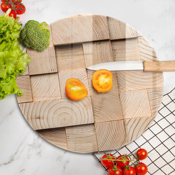 Kitchen worktop protector Wooden squares