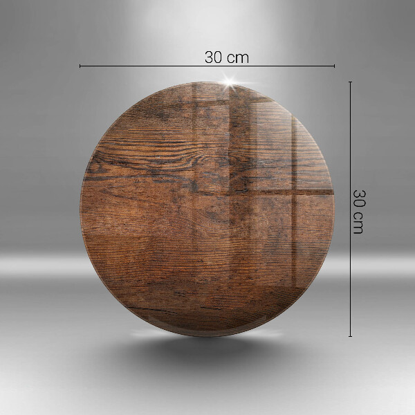 Kitchen worktop protector Dark wood board