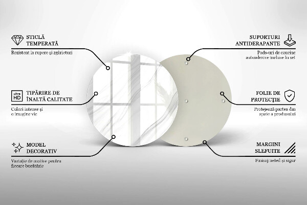 Kitchen worktop protector Delicate marble