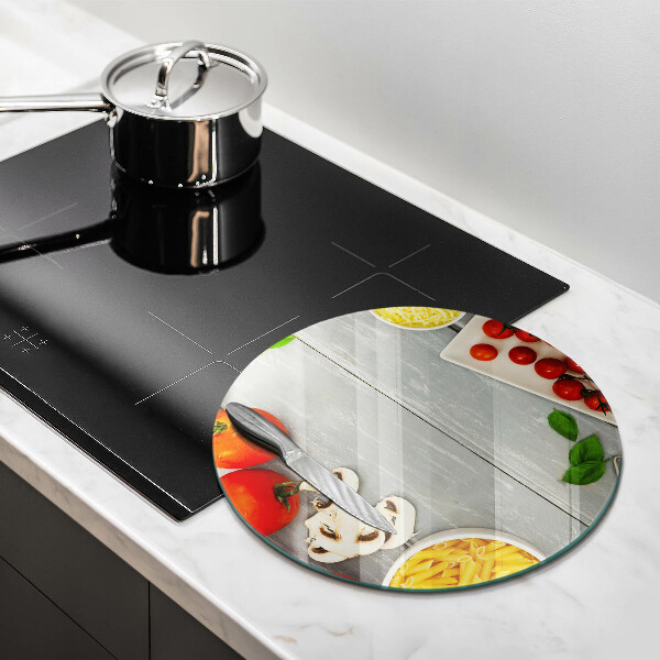 Glass worktop saver Kitchen food