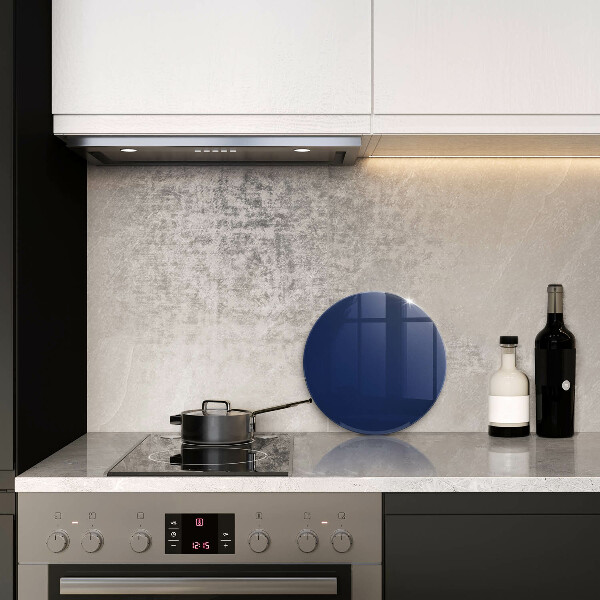 Chopping board glass Blue color