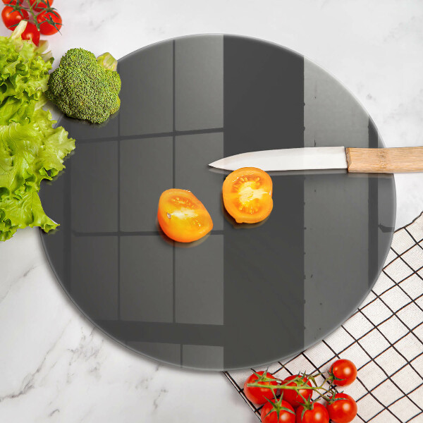 Chopping board glass Grey colour