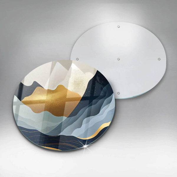 Cutting board Abstract mountains