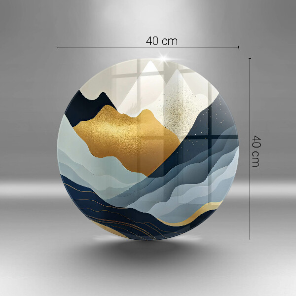 Cutting board Abstract mountains