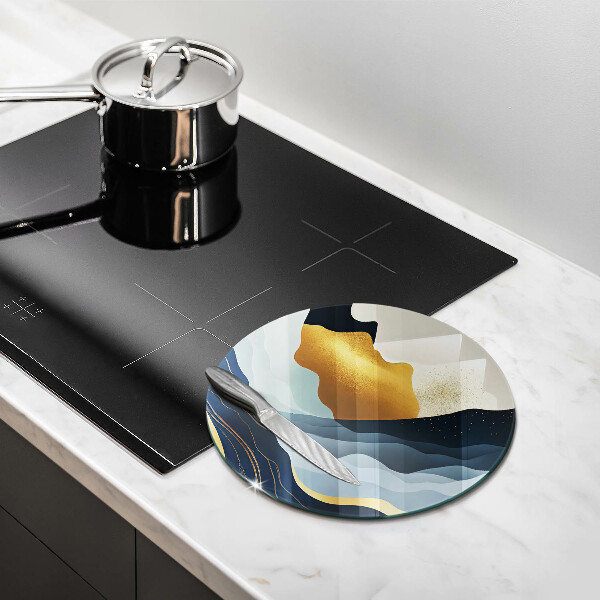 Cutting board Abstract mountains