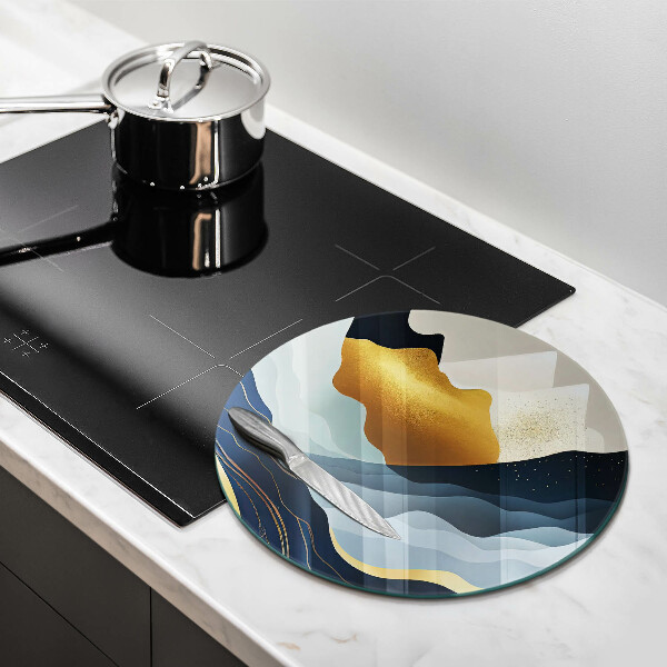 Cutting board Abstract mountains