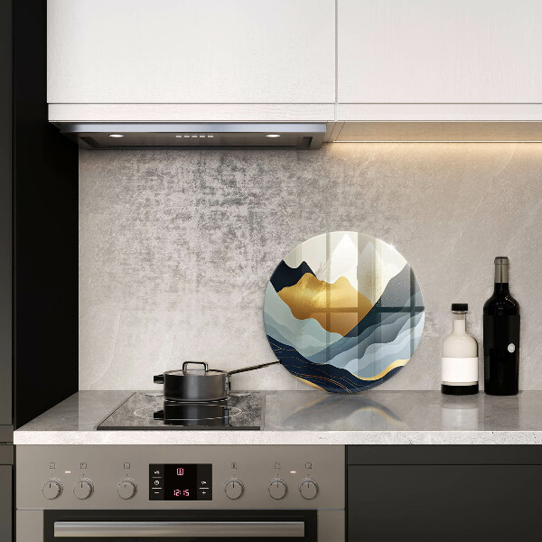 Cutting board Abstract mountains