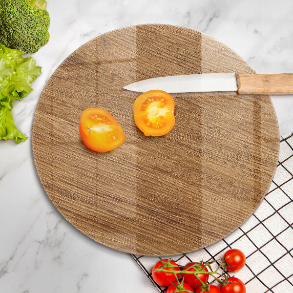 Glass worktop saver Wood texture board