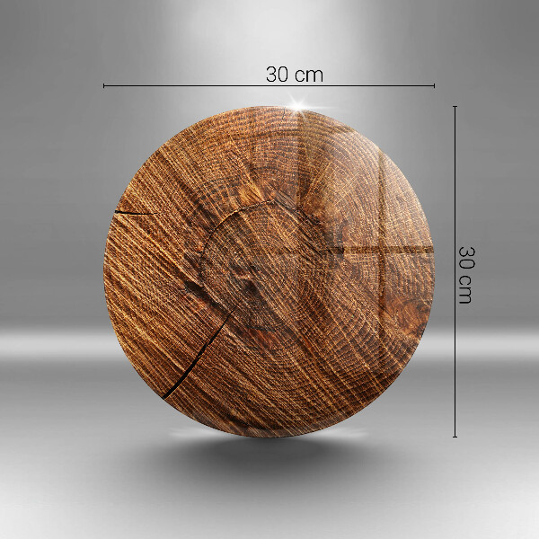 Glass worktop saver Wood structure