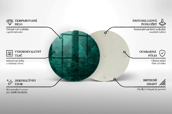 Glass worktop protector Stone background texture