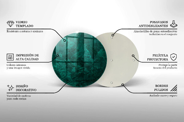 Glass worktop protector Stone background texture