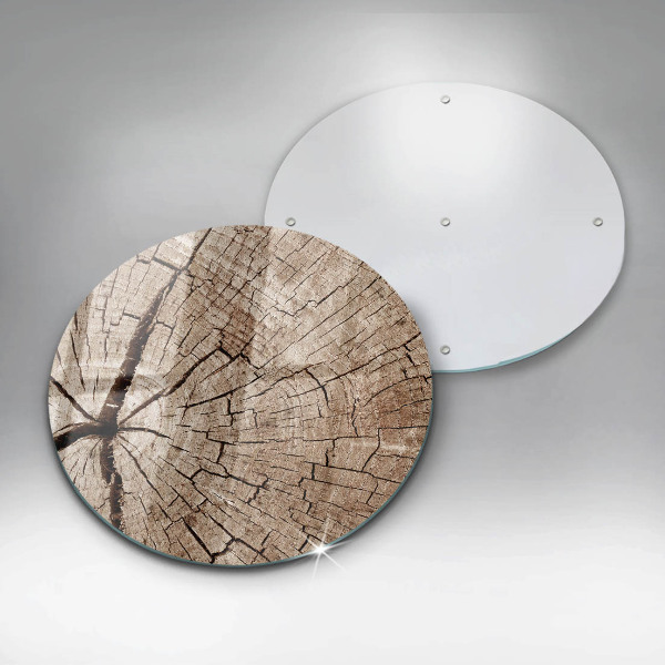 Glass worktop protector Tree