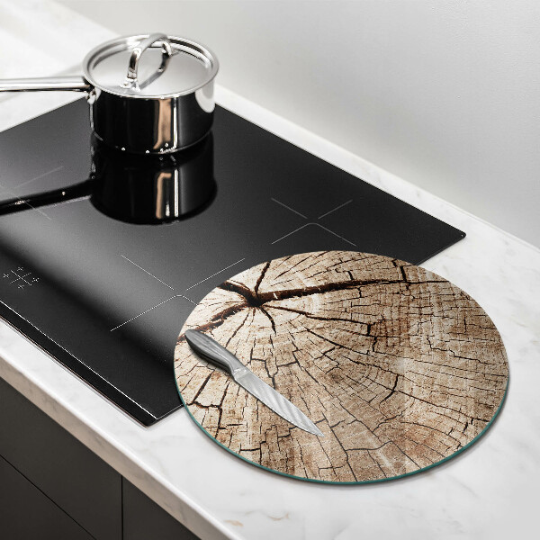 Glass worktop protector Tree