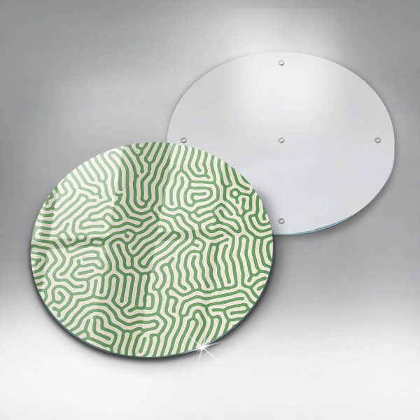 Glass worktop saver Abstraction lines