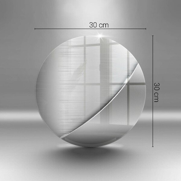 Glass worktop protector Metal shapes