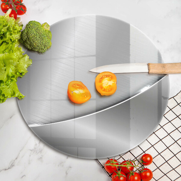 Glass worktop protector Metal shapes