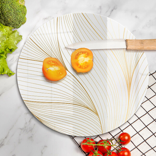 Glass worktop saver Modern Line pattern