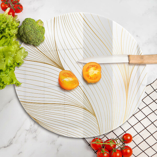 Glass worktop saver Modern Line pattern