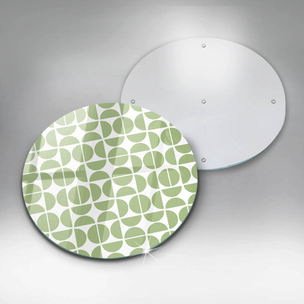 Glass worktop saver Boho shapes