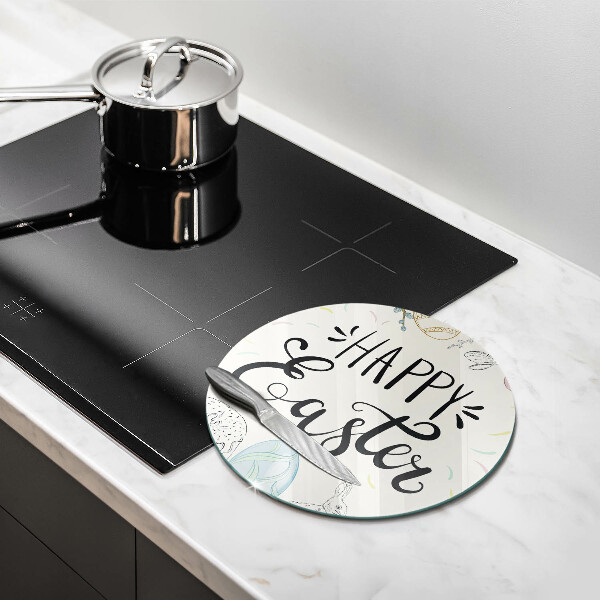 Glass worktop protector Happy Easter