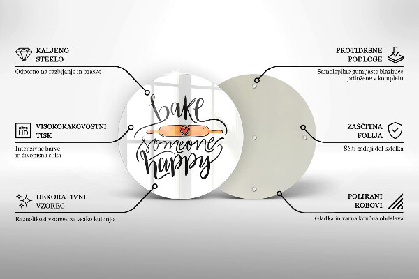 Glass worktop saver Bake some happy