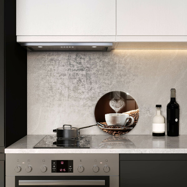 Kitchen worktop protector Coffee and cup