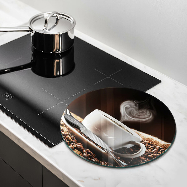 Kitchen worktop protector Coffee and cup