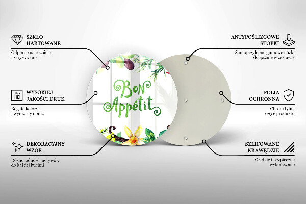 Kitchen worktop protector The inscription Bon Appetit