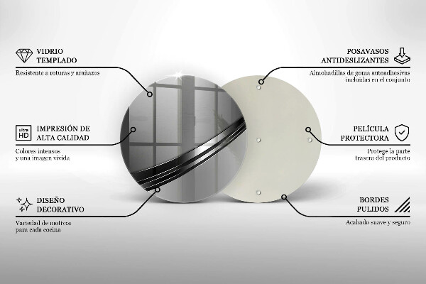 Kitchen worktop protector Metal abstraction