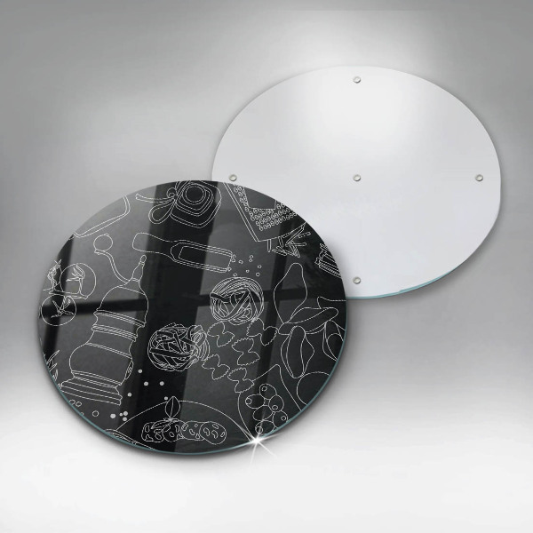 Glass worktop saver Kitchen accessories