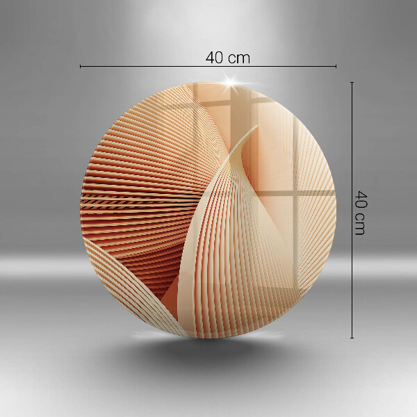 Glass cutting board Modern composition