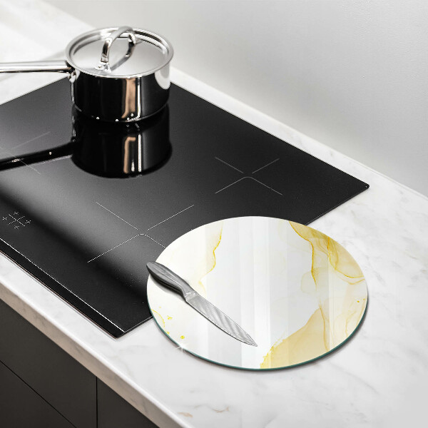 Glass worktop saver Golden abstraction