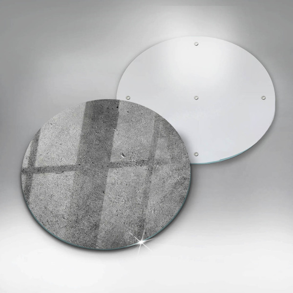 Chopping board glass Concrete stone texture