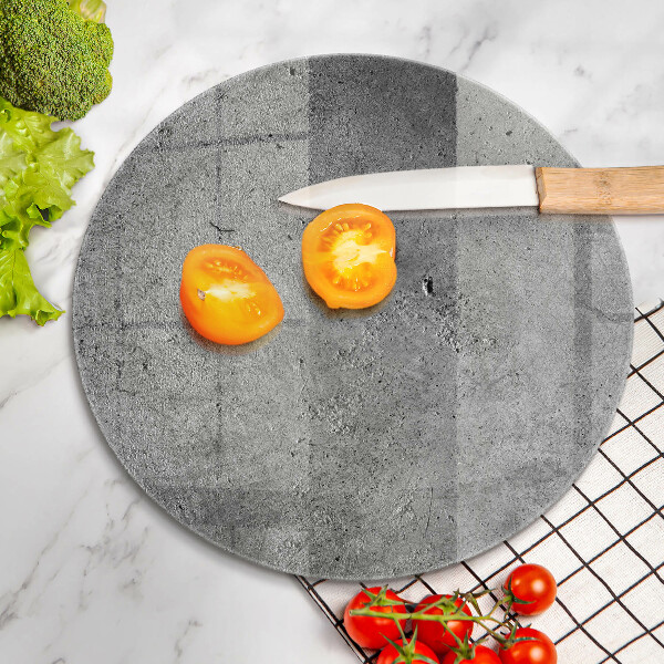 Chopping board glass Concrete stone texture