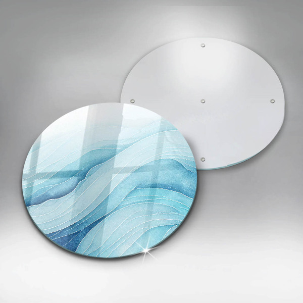 Cutting board Abstract waves