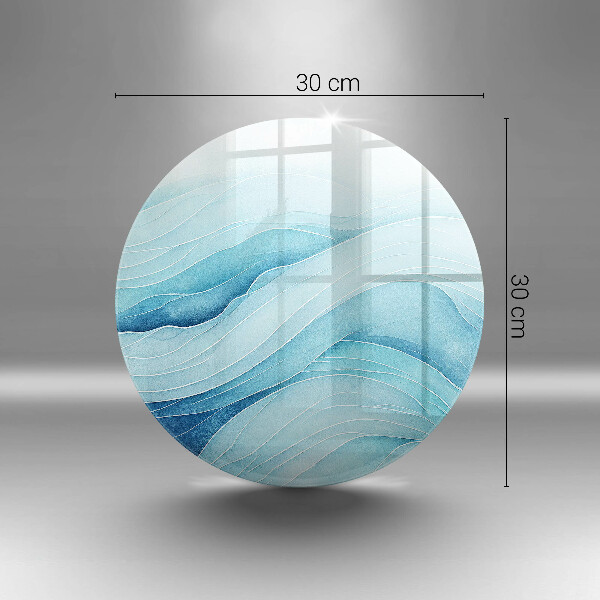 Cutting board Abstract waves