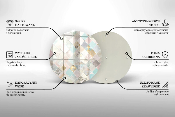 Cutting board Pastel composition