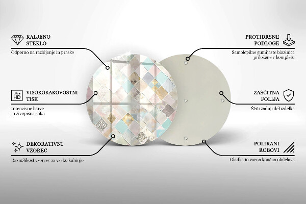 Cutting board Pastel composition