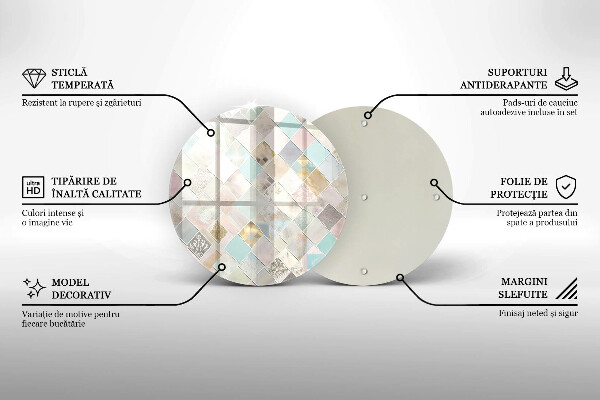 Cutting board Pastel composition