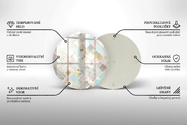 Cutting board Pastel composition