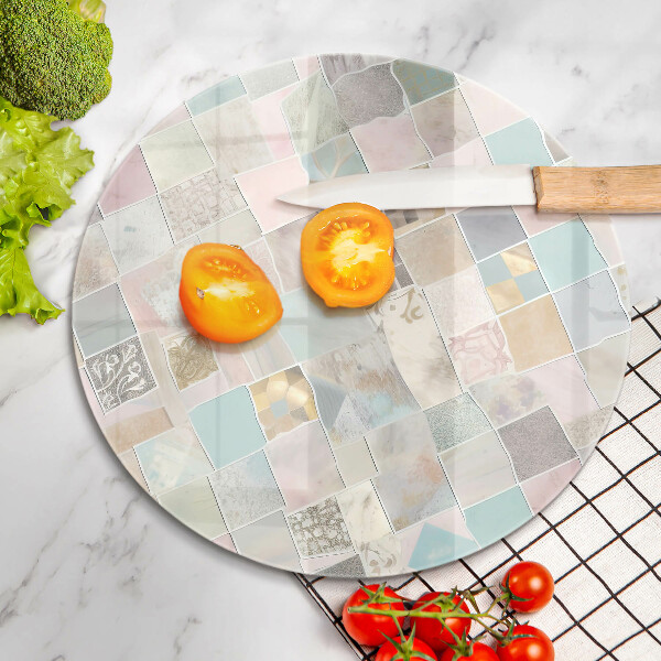 Cutting board Pastel composition