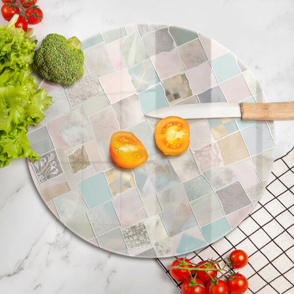 Cutting board Pastel composition