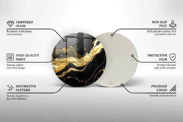 Cutting board Elegant abstraction