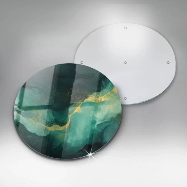 Cutting board Bottle green