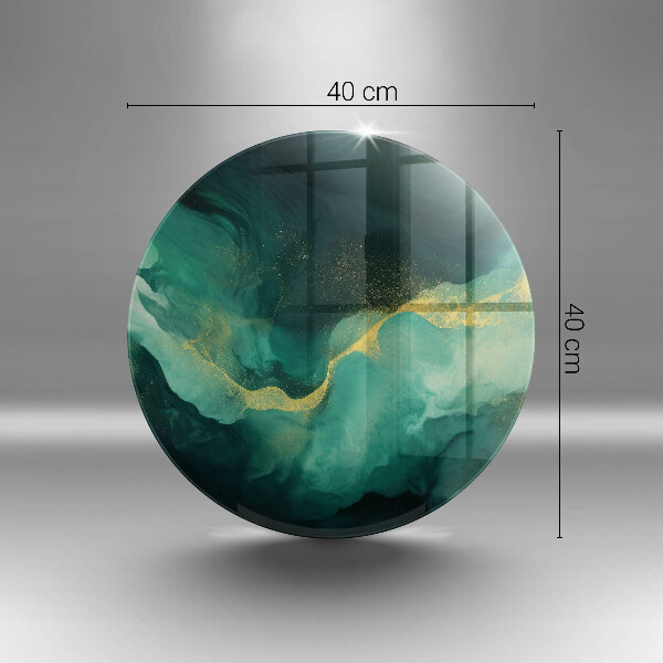 Cutting board Bottle green