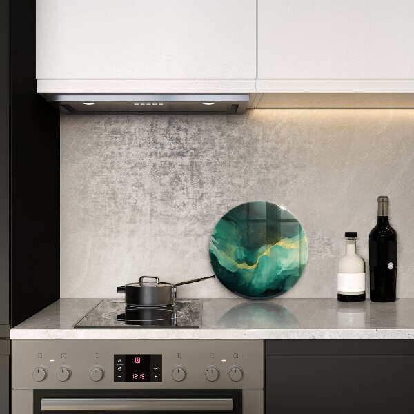 Cutting board Bottle green