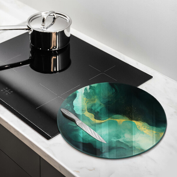 Cutting board Bottle green