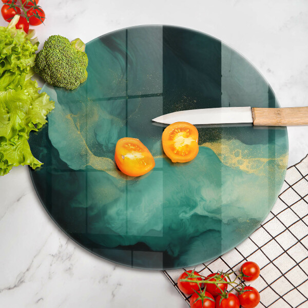 Cutting board Bottle green