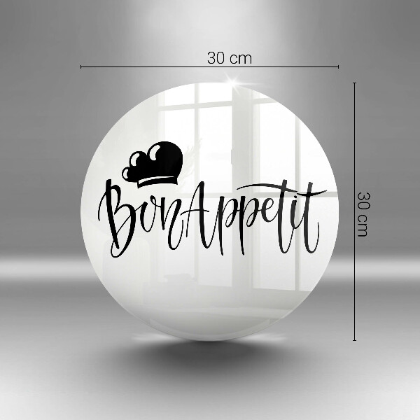 Cutting board The inscription Bon Appetit